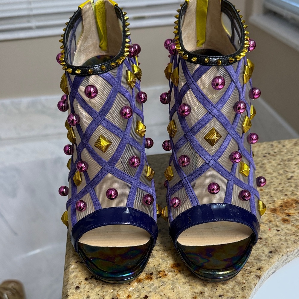 Rare and unique Christian Louboutin Heels.